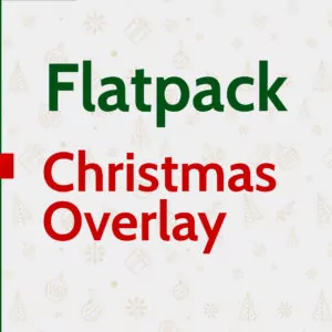 Flatpack Free Christmas Stream Overlay