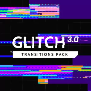 Glitch 3 Thumbnail Transitions for Twitch and YouTube