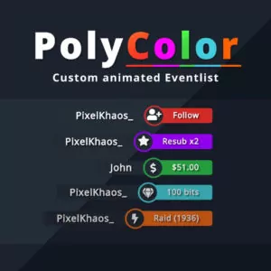 PolyColor Event List