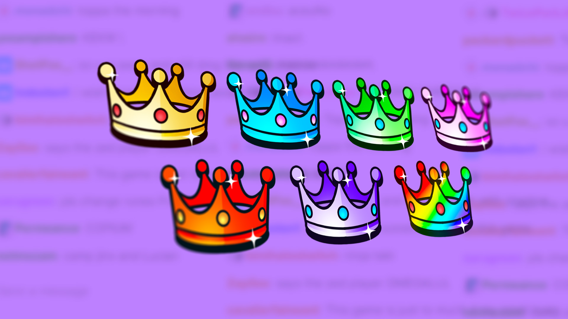 Royal Twitch Sub Badges Crowns