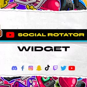 StickerBomb Social Rotator Widget Thumbnail